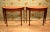 Sheraton Satinwood Demi Lune Console Tables, Set of 2 For Sale - Image 11 of 11