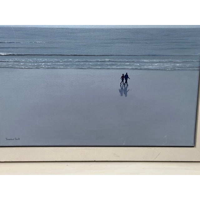 Trinidad Ball (British, b.1961) – "Together" (2012) | Original Oil on Canvas | Contemporary Coastal Painting Subject &...