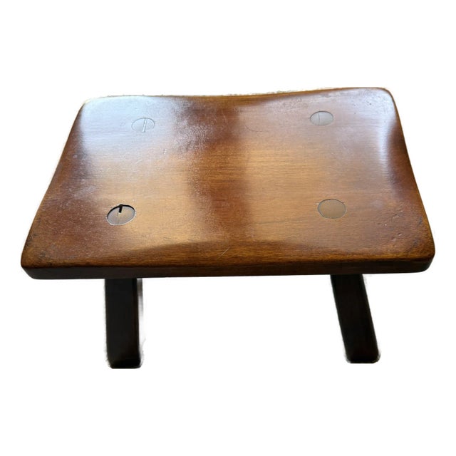 Mid 20th Century Cushman Colonial Creations Maple Cricket Stool No. 9038 Mid-Century For Sale