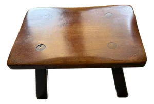 Mid 20th Century Cushman Colonial Creations Maple Cricket Stool No. 9038 Mid-Century