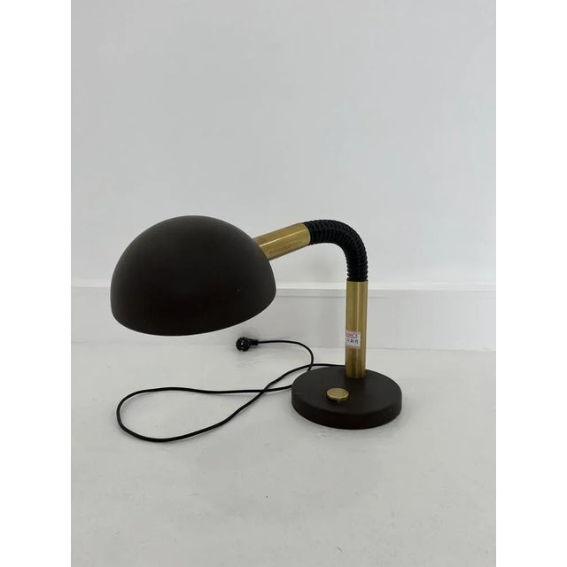 Vintage Brutalist Table Lamp by Egon Hillebrand for Hillebrand Lighting, 1970s For Sale - Image 3 of 12