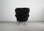 Poggi Black Mongolian Wool Pl19 Armchair by Franco Albini for Poggi, Italy, 1950s For Sale - Image 4 of 7