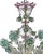 Scenographic Venetian Floral Pink and green blowing Murano Glass Chandelier All made by hand in clear Murano glass with...