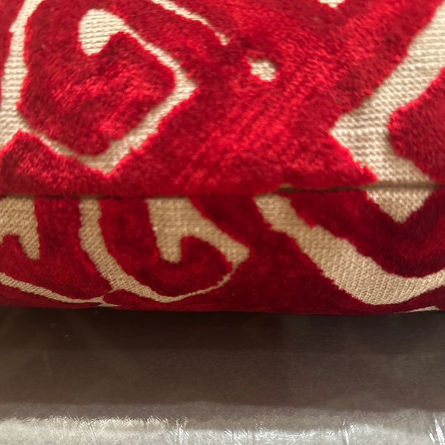 Tribal Handcrafted Decorative Pillow Case For Sale - Image 3 of 4