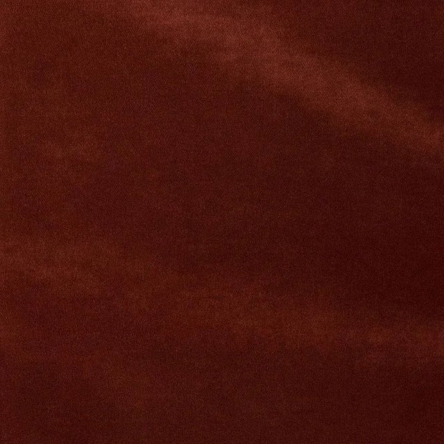 Sample - Schumacher Rocky Performance Velvet Fabric in Russet For Sale