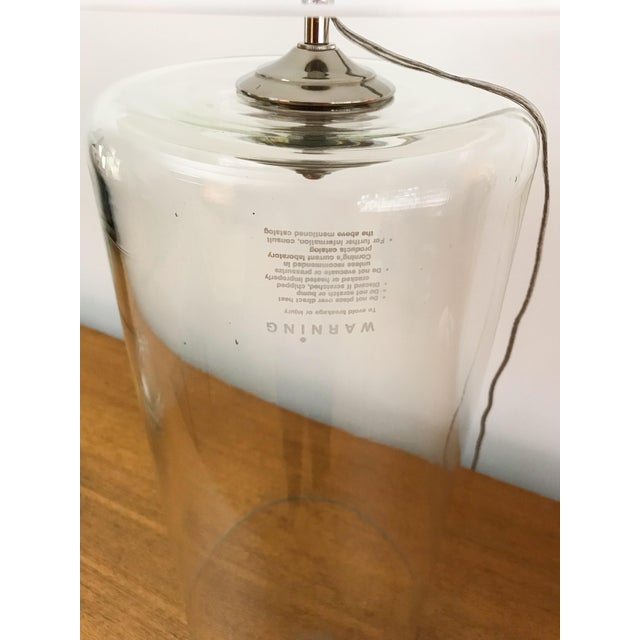Late 20th Century John Saladino Pyrex Table Lamp Chairish