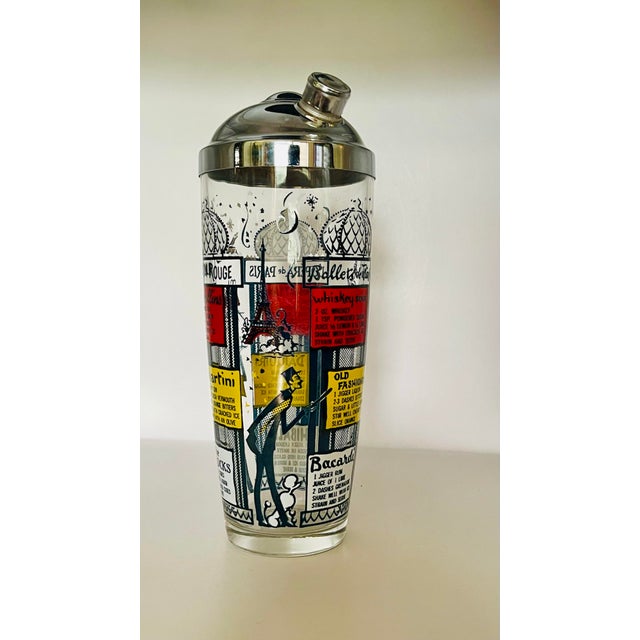 Vintage Parisienne Cocktail Shaker For Sale - Image 10 of 12