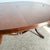 Traditional 1940s Federal Flamed Mahogany Dining Table With Glass Top by Rway For Sale - Image 3 of 12