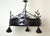 Hand-Forged Animal Motif Iron Chandelier, 1920 For Sale - Image 12 of 18