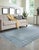 2020s 5x8 Jasmine Alluring Gray Solid Open Modern Handmade Wool Carpet Rug For Sale - Image 5 of 9
