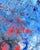 Blue "Only in the Blue Night" Expressionist Composition in Acrylic on Canvas by Charles David Francis For Sale - Image 8 of 9