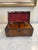 Wood Antique Victorian English Burr Walnut Tea Caddy With Geometric Inlay, C. 1870 For Sale - Image 7 of 7
