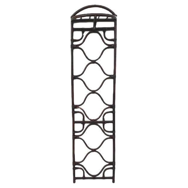 Bamboo & Rattan Hanger, 1970s For Sale