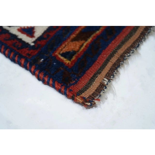 Antique Afshar Rug 3'10'' x 4'8'' For Sale In New York - Image 6 of 11