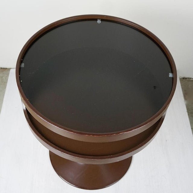Vintage Space Age Tulip Side Table from Opal, Germany, 1960s For Sale - Image 4 of 12