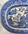 Antique Heath, Blackhurst & Co 14” Blue Willow Platter Made in England - Circa 1860 For Sale - Image 4 of 12