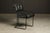 Modern Black Leather Tucroma Chairs by Guido Faleschini for Mariani, Brand New - Set of 8 For Sale - Image 3 of 12
