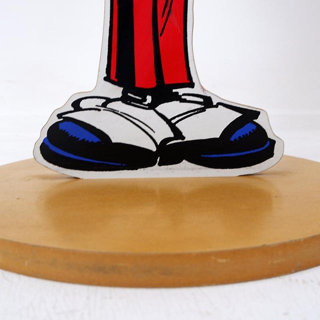 Wood Franquin/Spirou Display with a Tray from Vilac, 1994 For Sale - Image 7 of 14