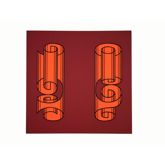 Bauhaus Josef Albers "Formulation : Articulation" Portfolio I Folder 18 For Sale - Image 3 of 10