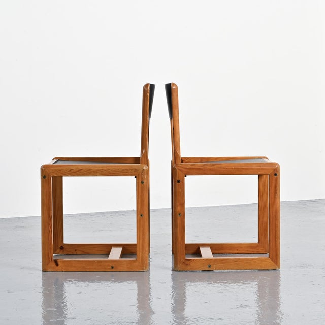 French Chairs by André Sornay, 1960, Set of 2 For Sale - Image 13 of 18