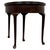 18th Century English Mahogany Demi-Lune Card Table For Sale - Image 10 of 11