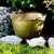 Presenting a magnificent and substantial 19th-century antique spun brass preserving cauldron kettle. This heavy-duty...