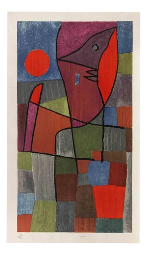 After Paul Klee, Palesio Nua, Lithograph, 1960