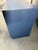 Campaign 1960s Henredon Campaign Nightstands / Bachelor Chests – Refinished in Sherwin-Williams Naval, Pair For Sale - Image 3 of 12