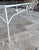 Vintage Woodard Style Chantilly Rose Wrought Iron & Glass Coffee Table Outdoor Furniture For Sale - Image 9 of 12