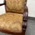 Brown French Empire Carved Mahogany Chair, Antique For Sale - Image 8 of 12