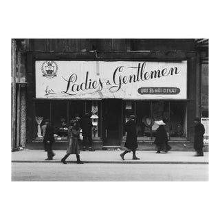 'Budapest Shopping' Unframed Archival Pigment Print For Sale