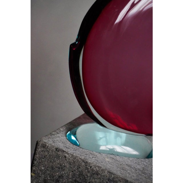 Glass Sculpture by Flavio Poli for Seguso, 1950s-1960s For Sale - Image 6 of 9