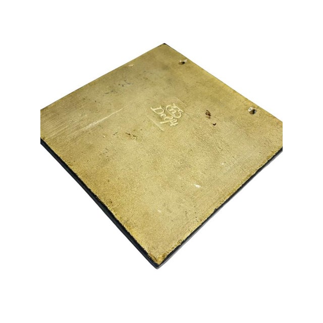 Mid-Century Cloisonné Nederland Tile from Royal Delft De Porceleyne Fles For Sale - Image 13 of 17