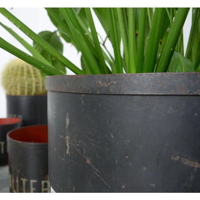 Vintage Decorative Metal Measuring Cups, Set of 8 For Sale - Image 15 of 17