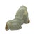 Hand Carved Natural Green Jade Feng Shui Lucky Pixiu Figure Pendant For Sale - Image 4 of 7