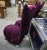 Purple Velvet Chairs from Bretz, Set of 2 For Sale - Image 6 of 8