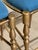 Chiavarine Chairs in Brass and Fabric, 1950s, Set of 6 For Sale - Image 4 of 18