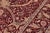 1990s Art Nouveau Floral 1990's Pak-Persian Red/Green Wool Rug - 9'0'' X 12'3'' For Sale - Image 5 of 9