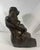 "Seated Female"— Bronze-Finish Plaster Sculpture, Herbert Simon 1965 For Sale - Image 4 of 5