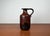 Brown Mid-Century Modern German Pottery Fat Lava Vase from Ceramano, 1960s For Sale - Image 8 of 18