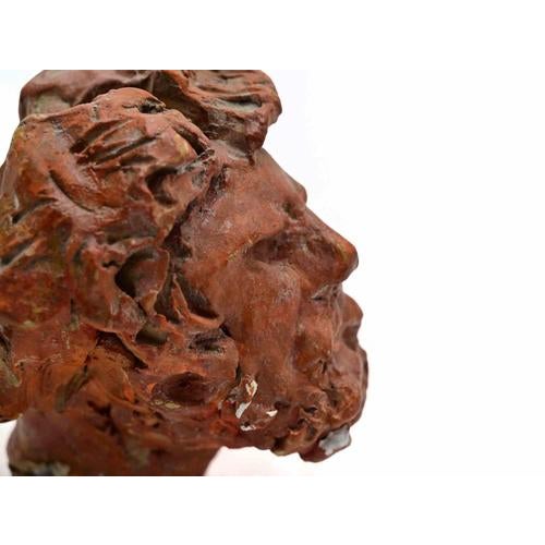 Sirio Pellegrini, Portrait Sculpture, 1960s, Terracotta For Sale - Image 4 of 5