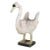 Reconstituted Stone Swan on Raised Feet Planter, English Early 20th Century For Sale