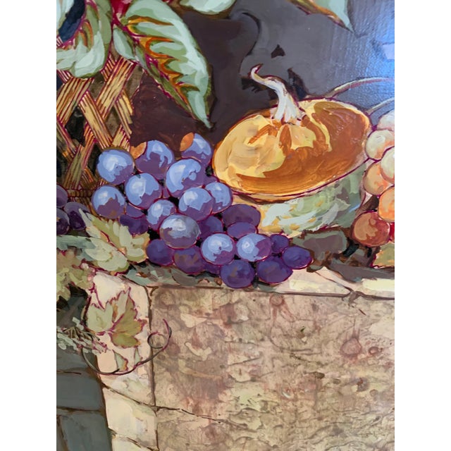 1980s Figurative Painting by Listed Artist Michel Moreau For Sale - Image 11 of 13