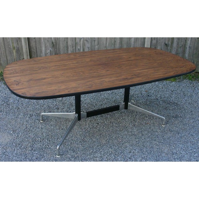 Eames Aluminum Group Table | Chairish