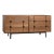 NOIR Bourgeois Sideboard, Walnut and Metal - 66"W For Sale