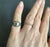 Silver Vintage Signet Ring Sterling Silver Isreal Dainty Pinky Ring Size 4.75 - 5 For Sale - Image 8 of 10