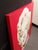 Impressionist Steve Kaufman "Marilyn Monroe" Serigraph on Canvas Hand Signed# Red Canvas For Sale - Image 3 of 4