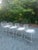 White A Set of Four Wire Chairs by Harry Bertoia for Knoll International, Circa 1970 For Sale - Image 8 of 18