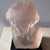 White Neoclassical Postmodern Art Glass Bust of a Greek Male, Late 20th Century For Sale - Image 8 of 12