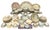 Mixed China Service for 12- Set of 145 For Sale - Image 11 of 12